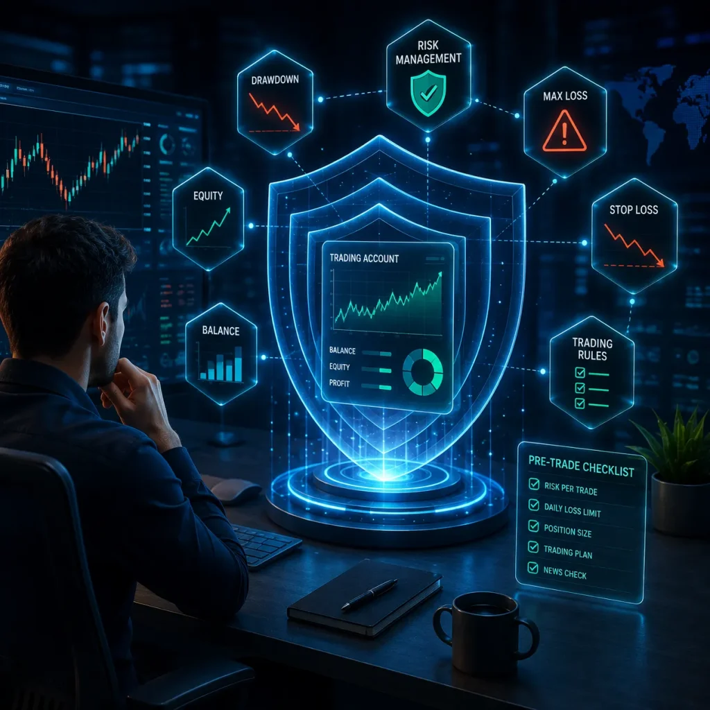 اشتباهات رایج در انتخاب حساب پراپ و اهمیت مدیریت ریسک