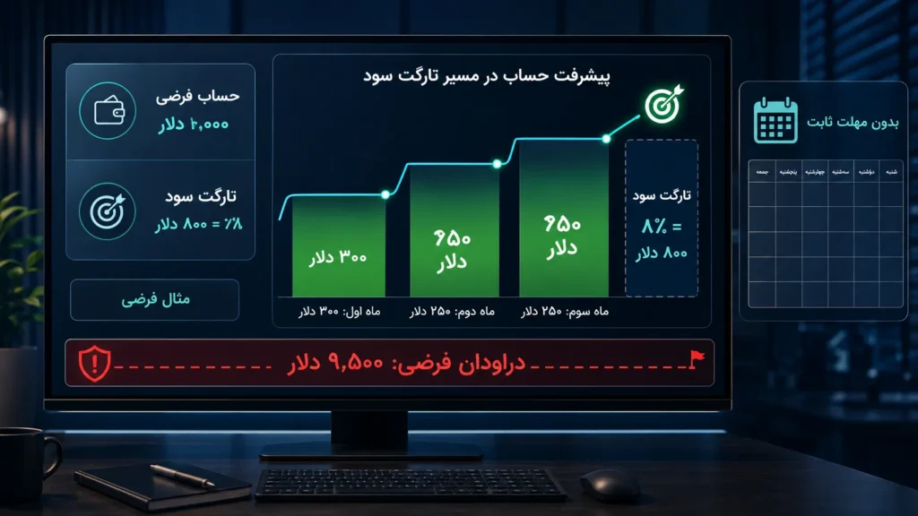 مقایسه چالش پراپ زمان‌دار و بدون محدودیت زمانی